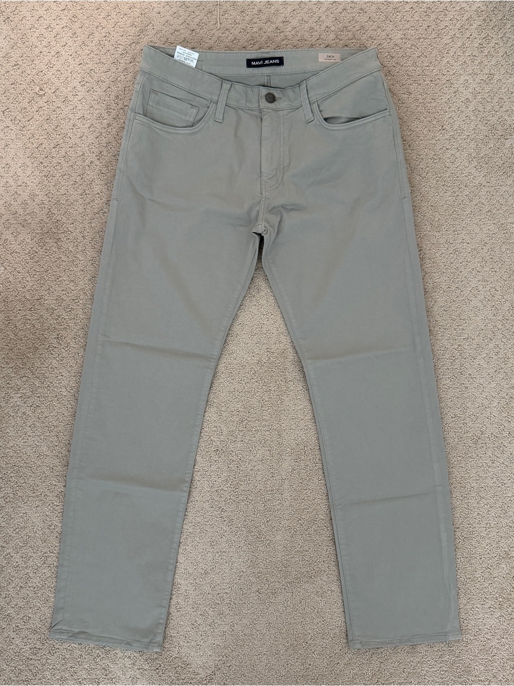 Mavi Men's Slim Jeans - Light Gray